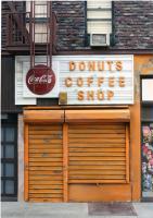 New York Storefronts - Donuts Coffee Shop - Mixed Media Sculpture By Randy Hage - Mixed